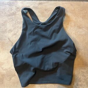 Athleta Charcoal Racerback Tank
